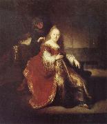 Esther Preparing to Intercede with Abasuerus REMBRANDT Harmenszoon van Rijn